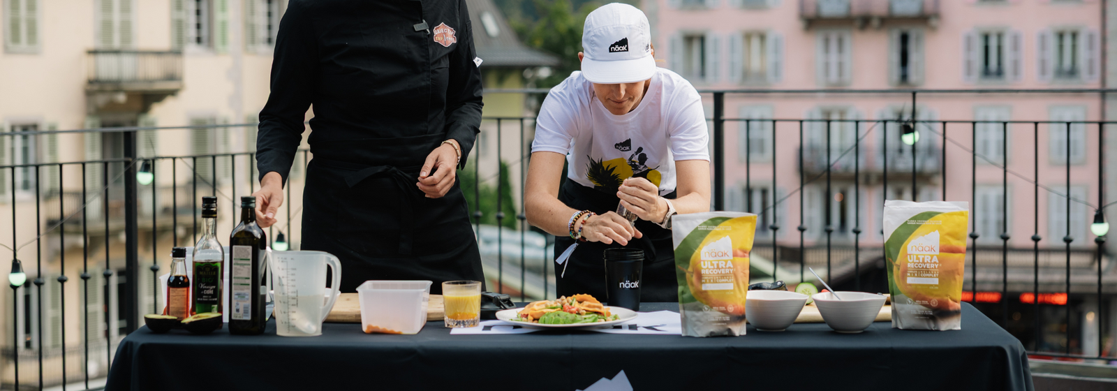 Cook with Näak: ravioli salad & mango coconut recovery dressing