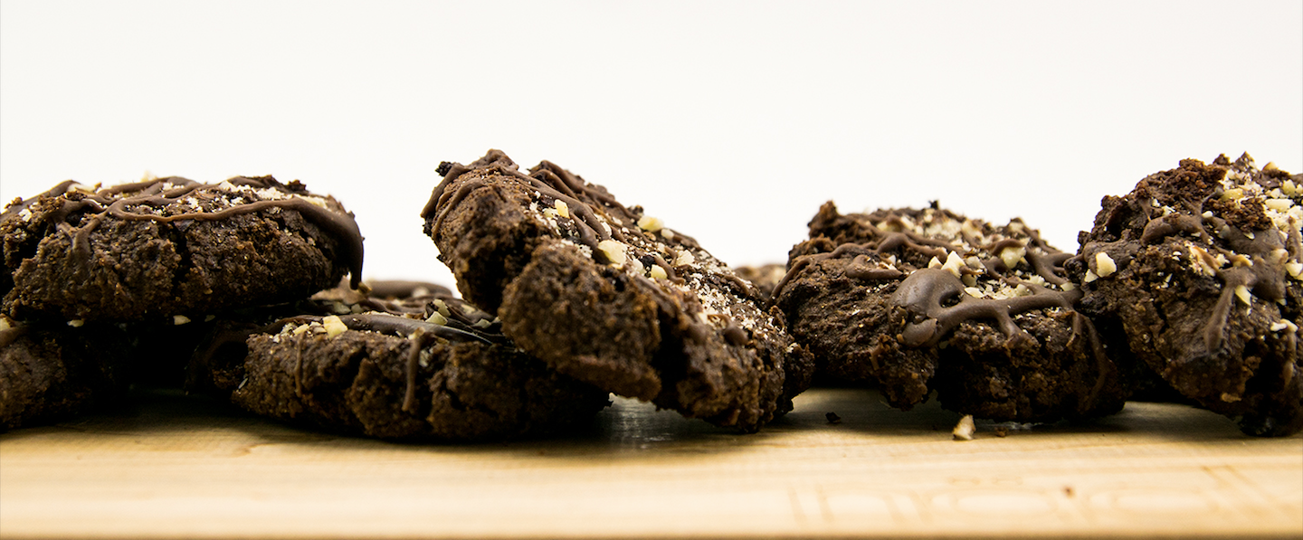 Recipe - Chocolate Hazelnut Cricket Protein Cookies