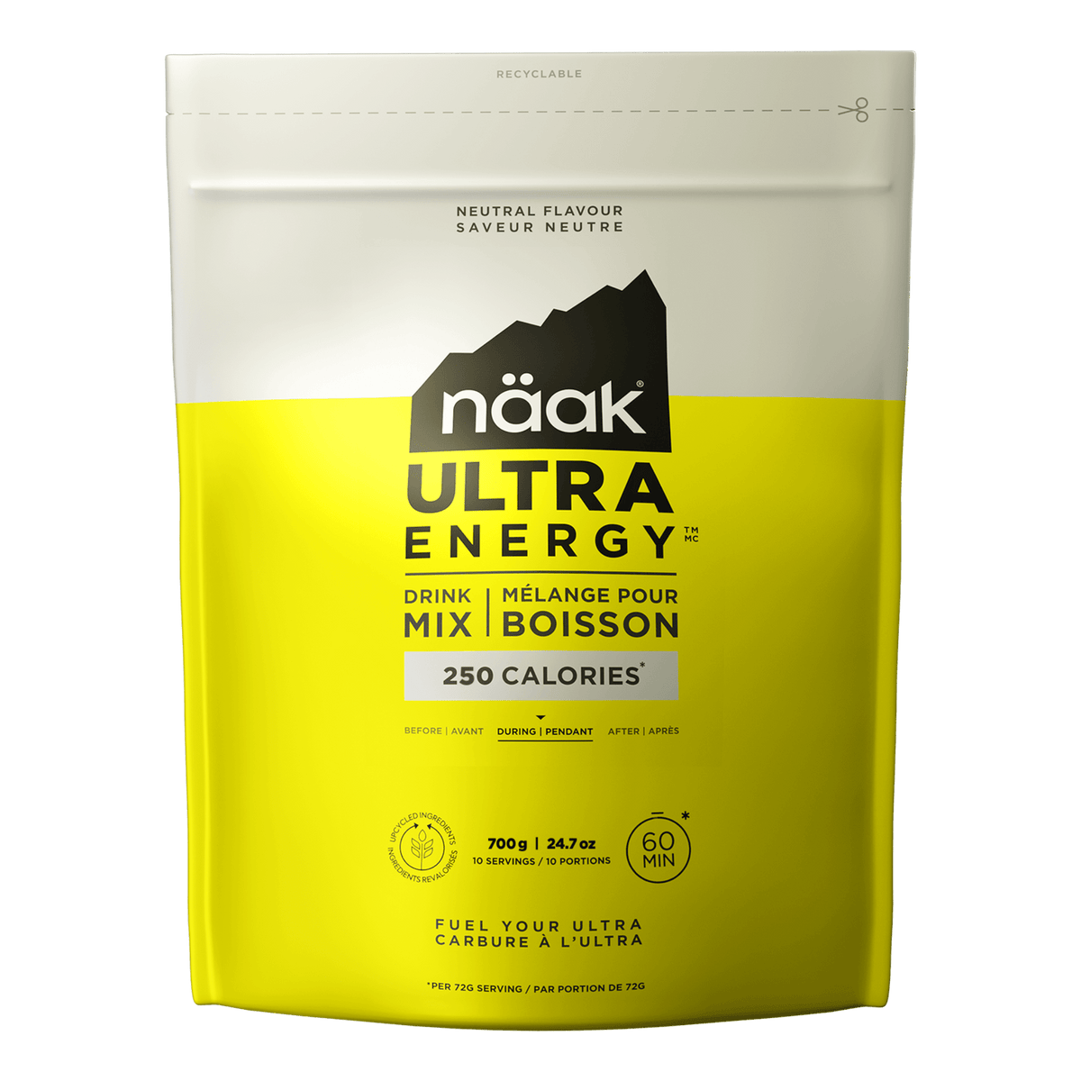 Energy Drink Mix | Neutral - 720g Bag