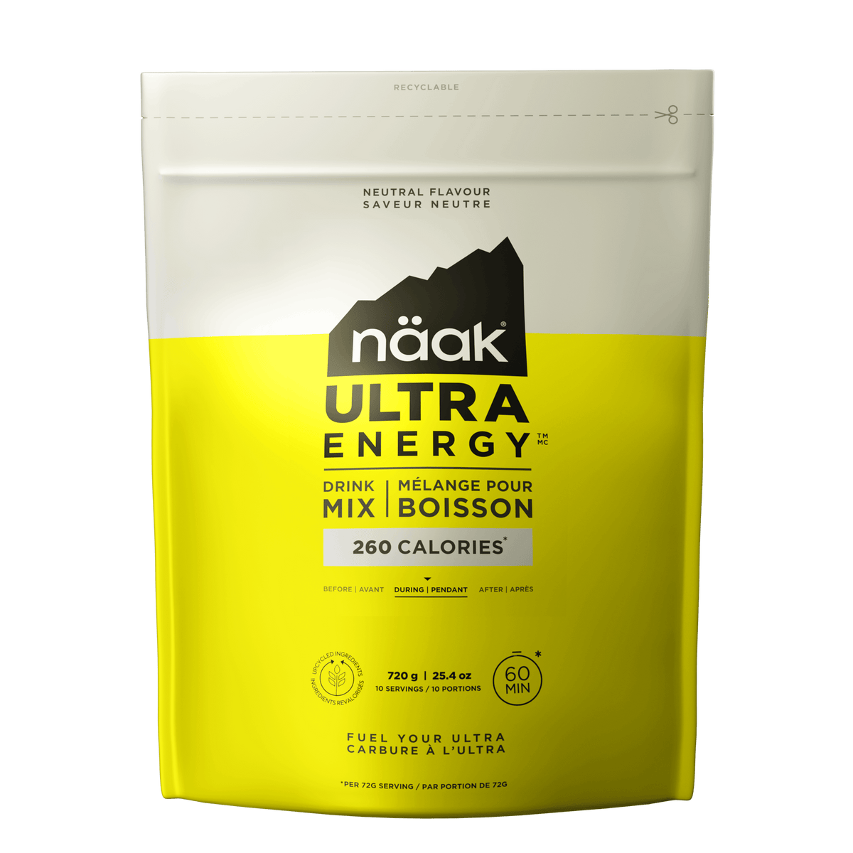 Boisson d'effort | Neutre - Sac 720g