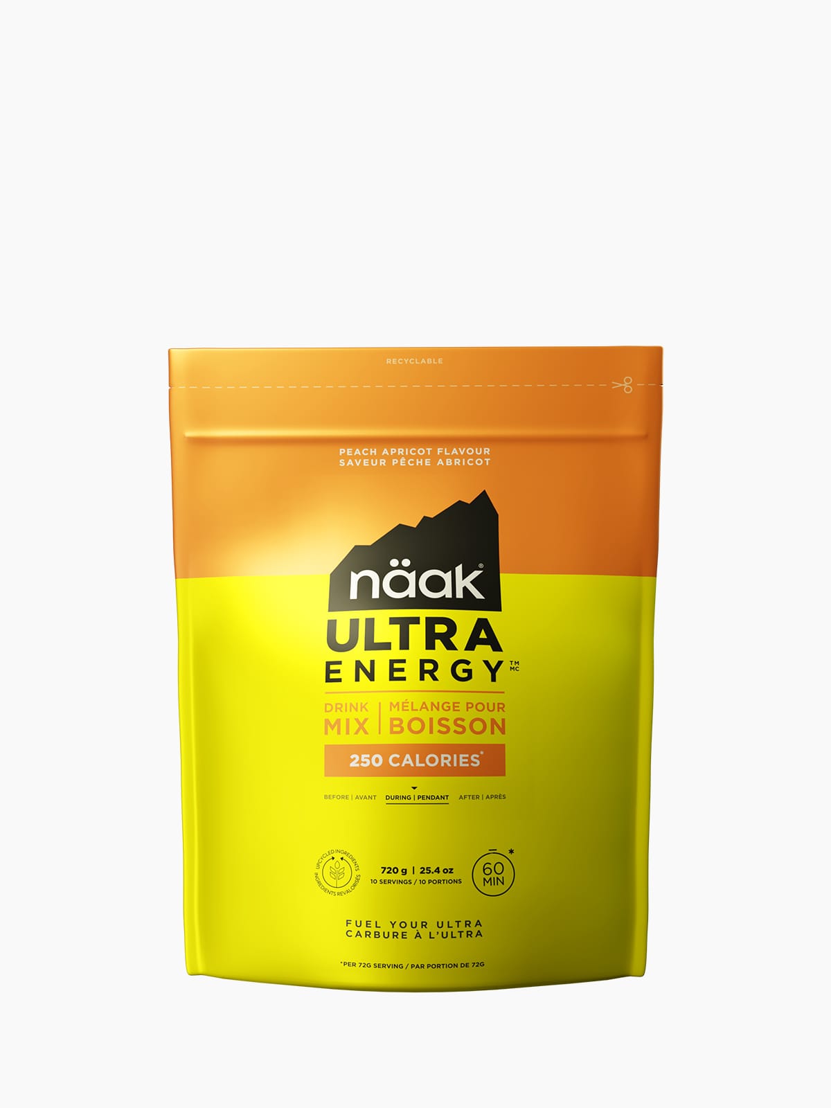 Boisson d'effort ULTRA™ | Pêche Abricot - Sac 720g