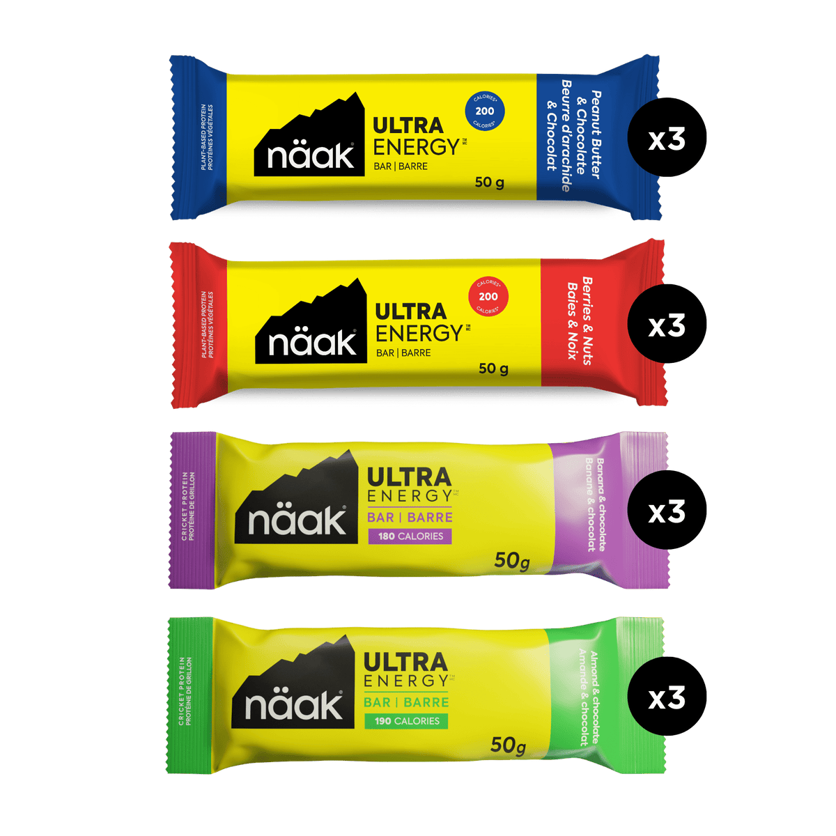 Energy Bar | Caffeine-free Pack