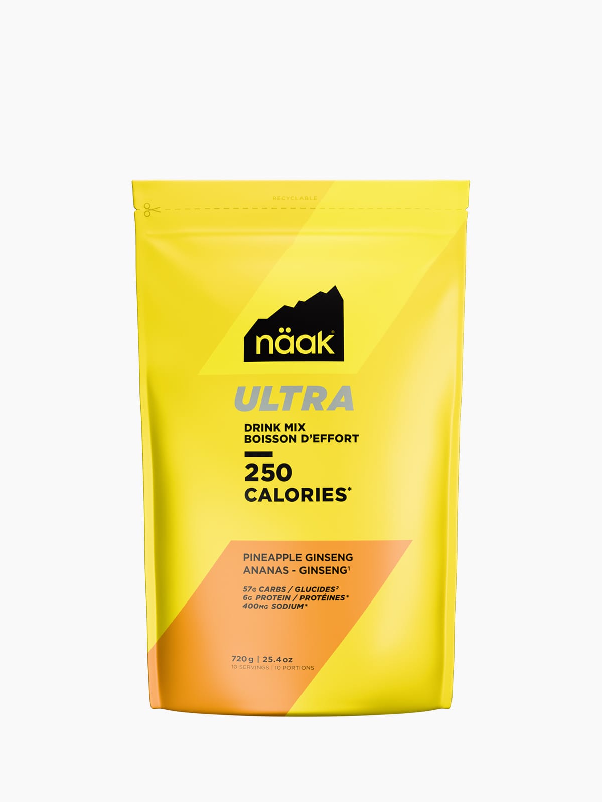 ULTRA™ Drink Mix · Pineapple Ginseng · Bag