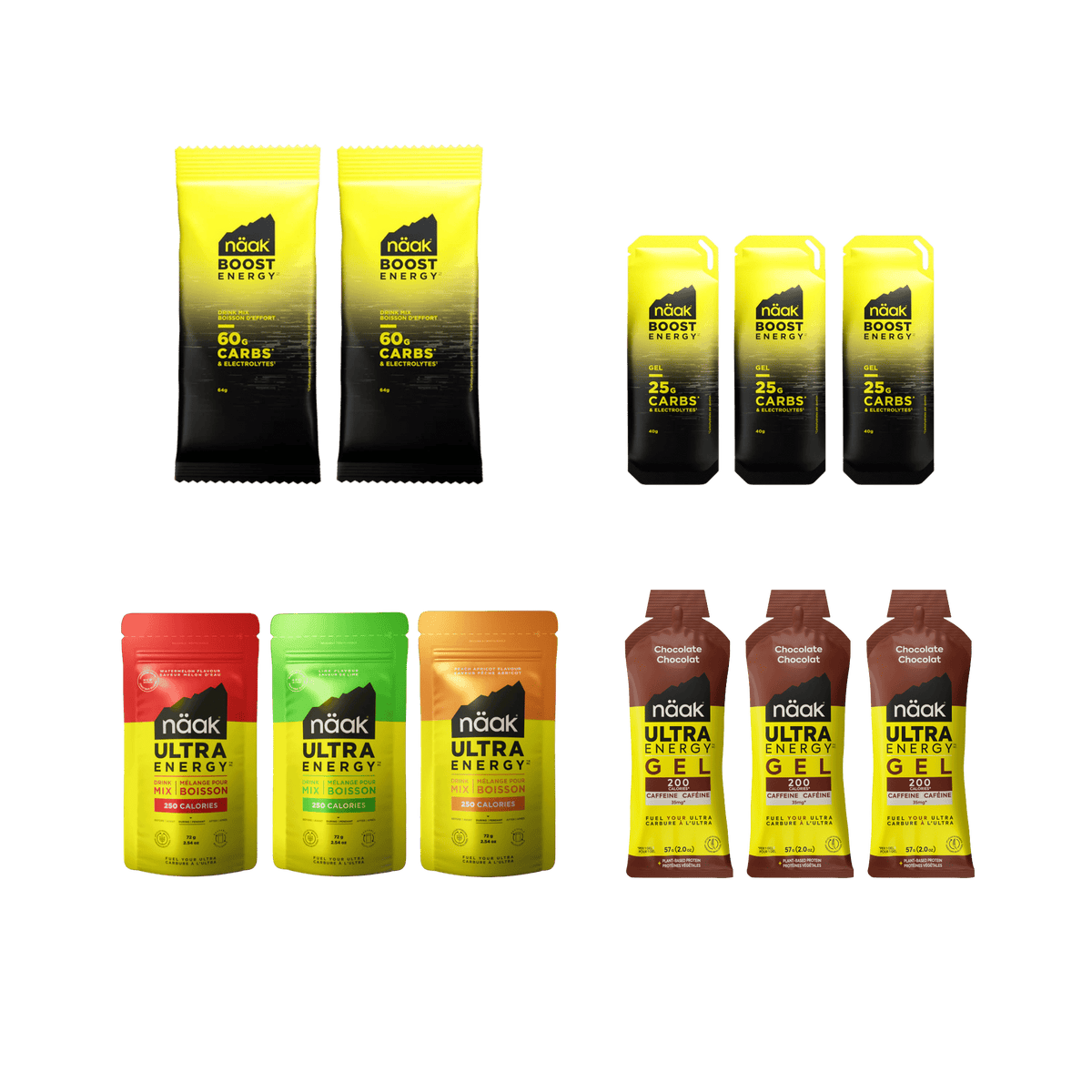 Näak  Boost &amp; Ultra Energy™ | Trail Pack