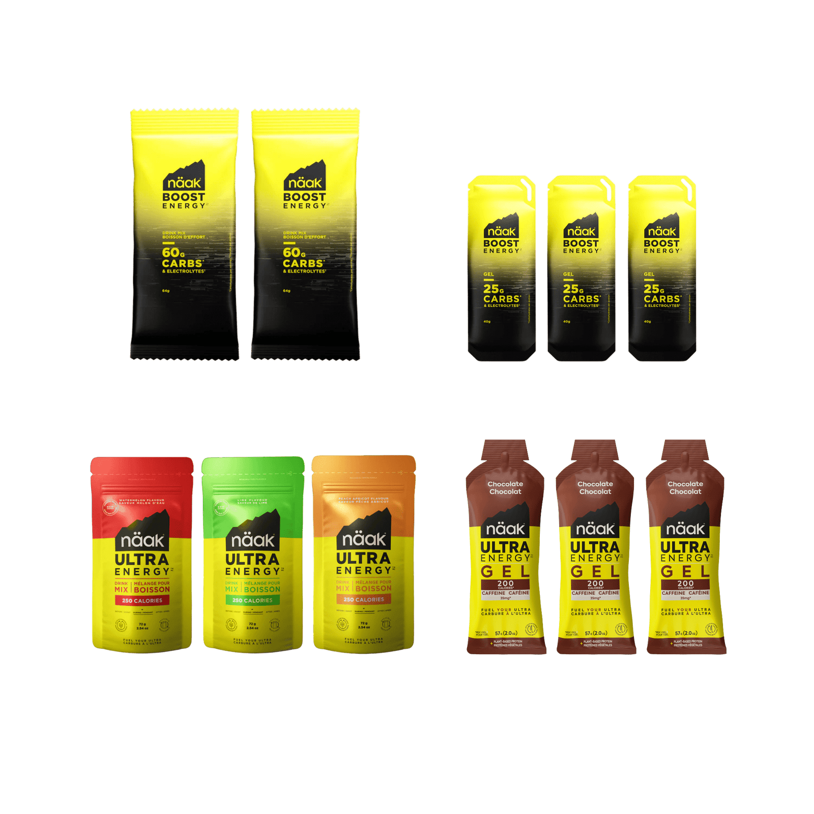 Näak  Boost & Ultra Energy™ | Trail Pack